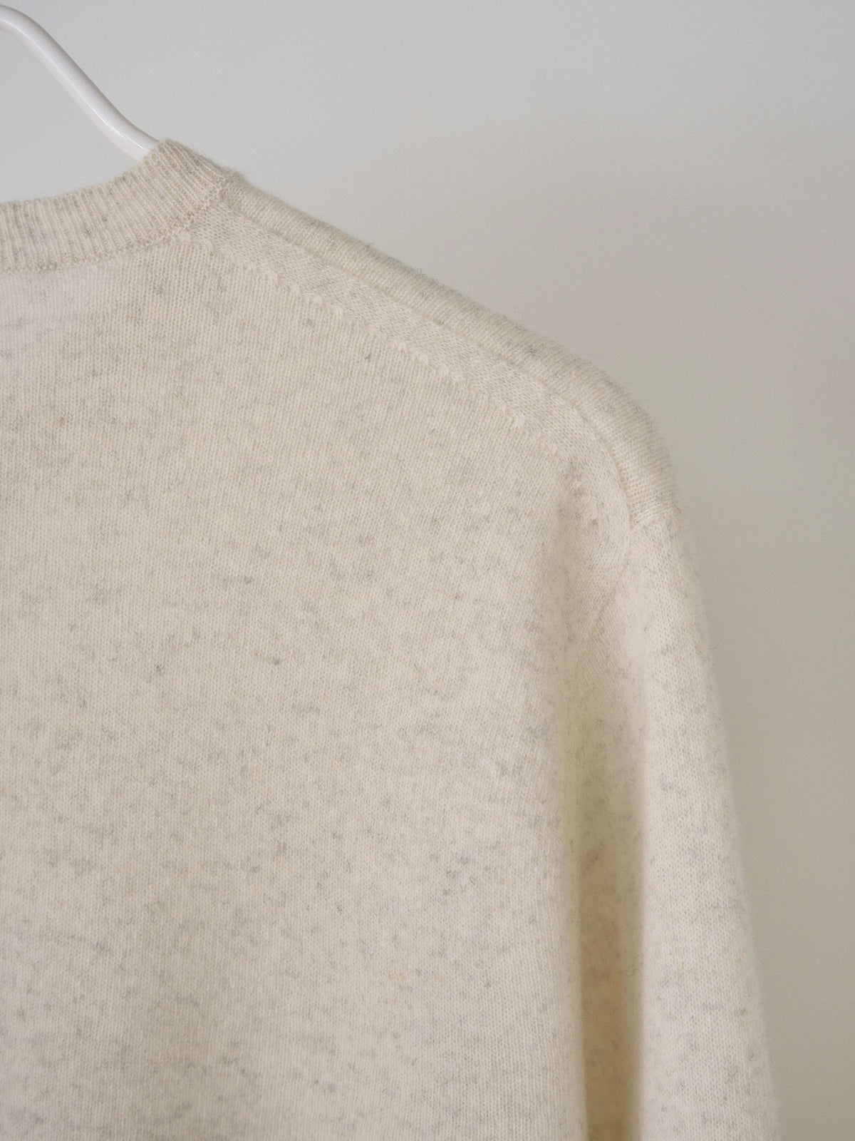 Cashmere Round Pullover - Oatmeal 8