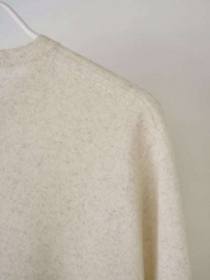 Cashmere Round Pullover - Oatmeal 8