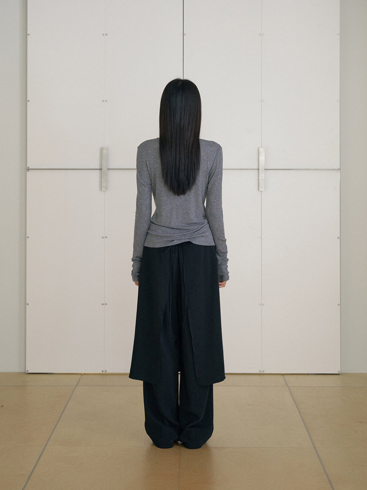 MARAN Finger Hole Long Sleeve - Charcoal 商品画像16/21