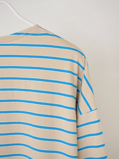Bridge Boat Neck Long Sleeve - Beige 1
