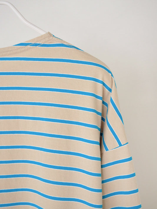 Bridge Boat Neck Long Sleeve - Beige 1