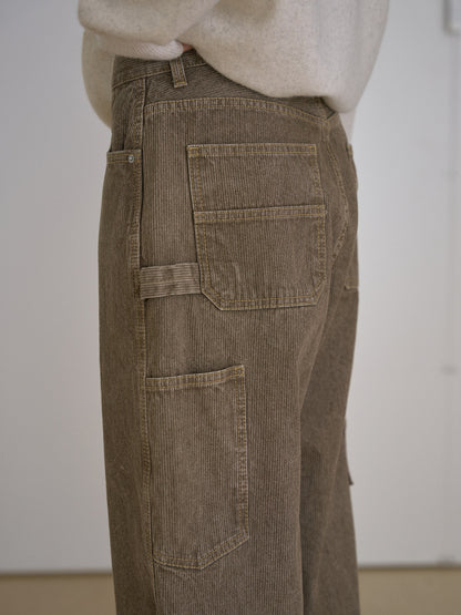 Corduroy Work Pants - Beige 12
