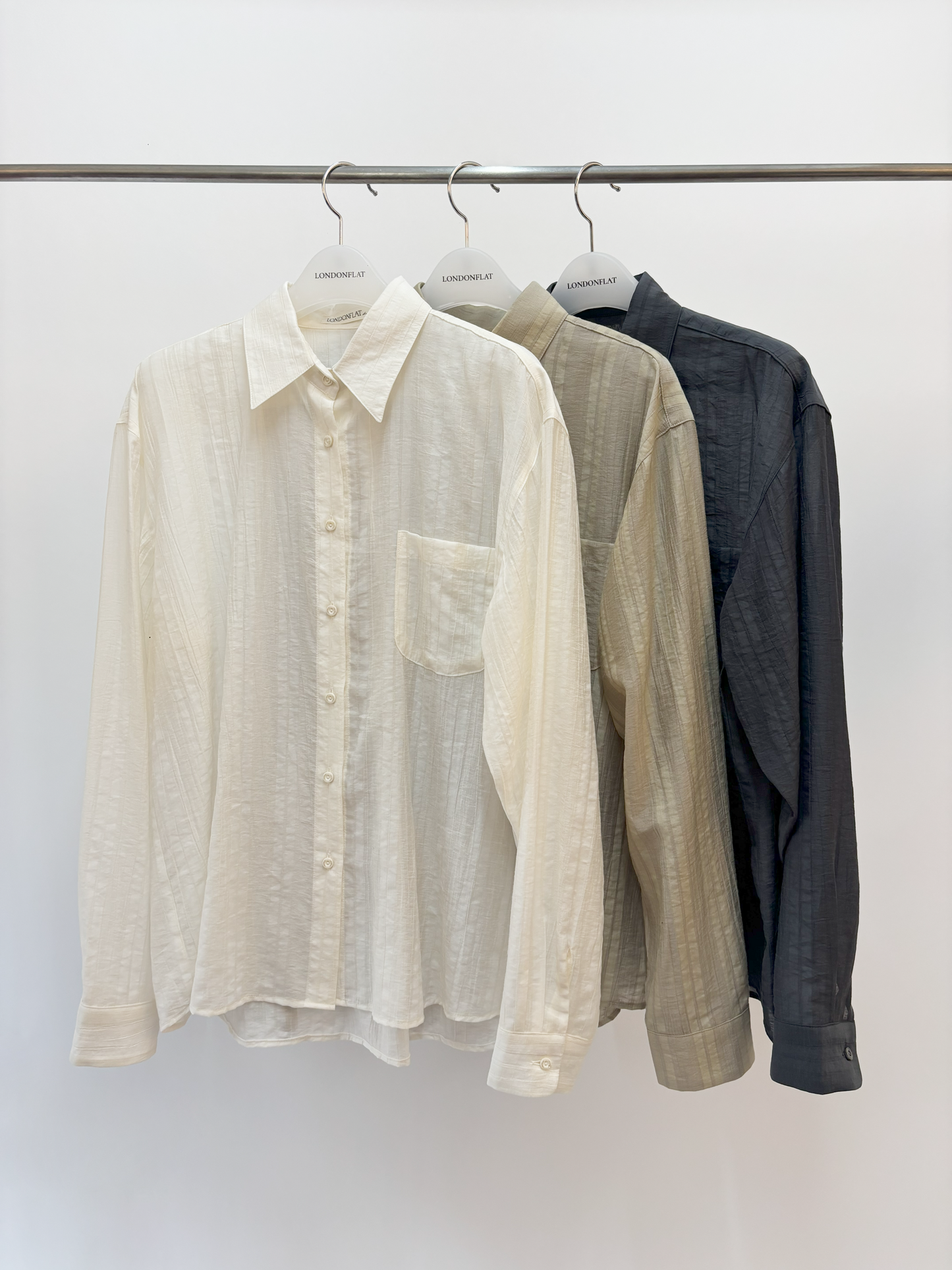 Striped Tencel Shirt