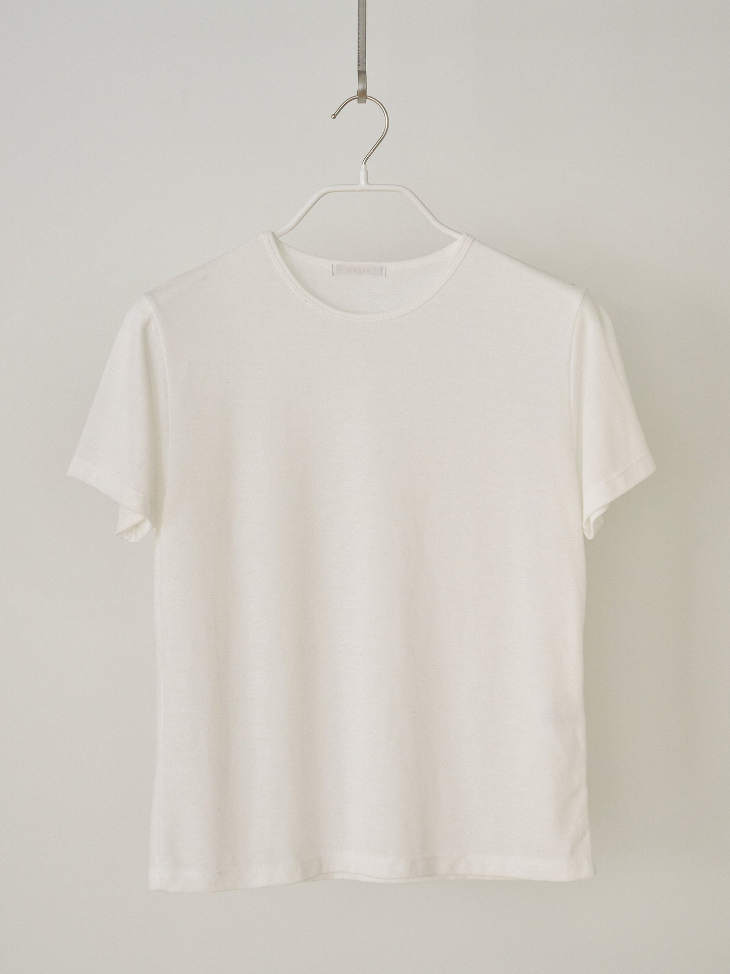 Linen Basic Short Sleeve - Ivory