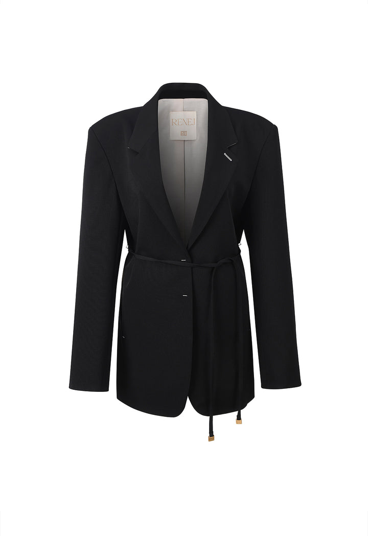 [RENEJ 2025SS] Us Square Tweed Jacket 