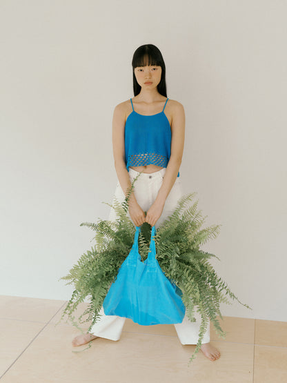 【MARAN】Block Sleeveless-BLUE