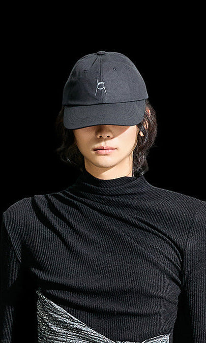 【Reculer レキュリー】Signature logo ball cap black