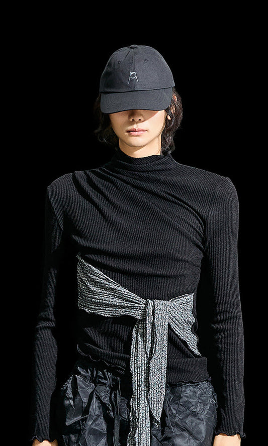 【Reculer レキュリー】Signature logo ball cap black