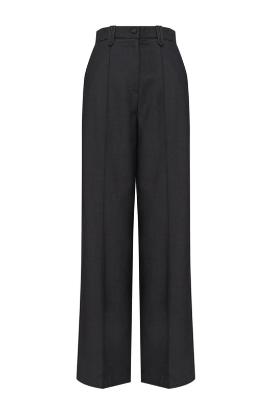 [Love You So Much] Pintuck Wool-blend Trousers
