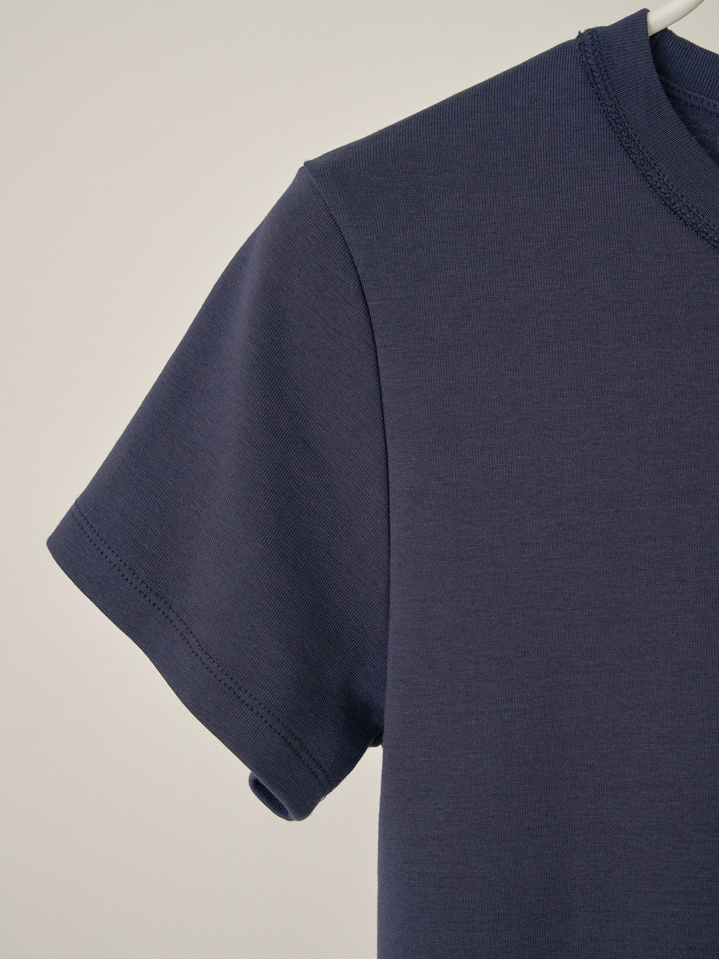 Soft Rib Short Sleeve - Navy