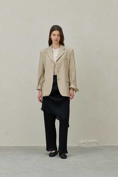 Pleats Layered Multiway Pants
