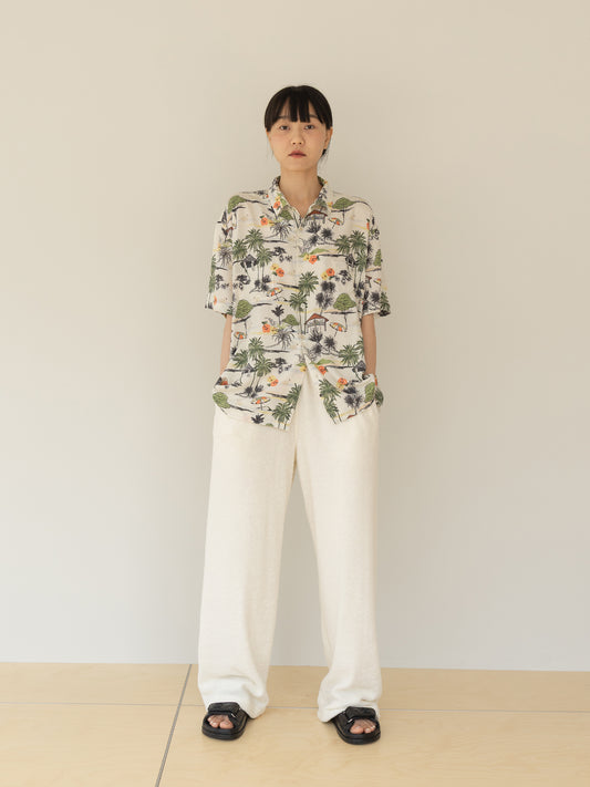 Hawaiian Shirt - Ivory