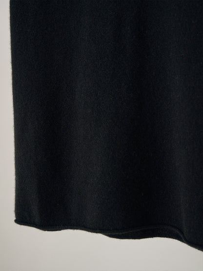 MARAN Cutoff Short Sleeve Pullover - Black 商品画像18/19