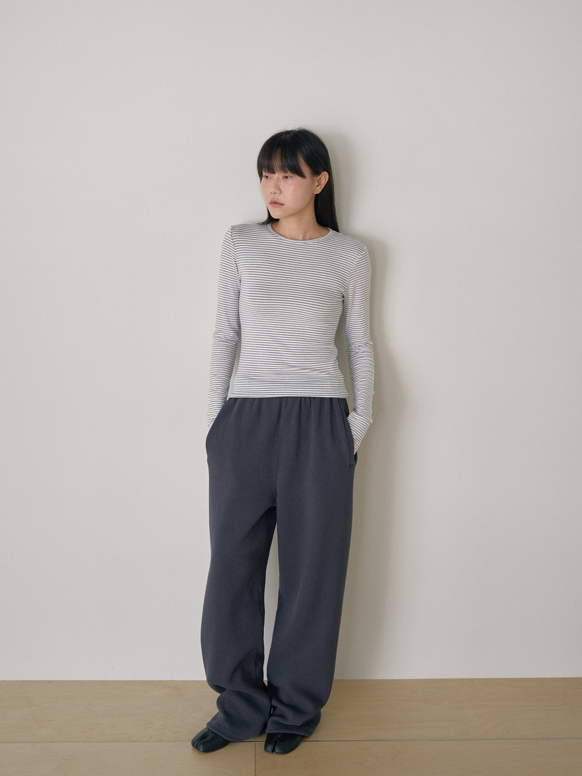 Current Waffle Sweatpants - Charcoal 3