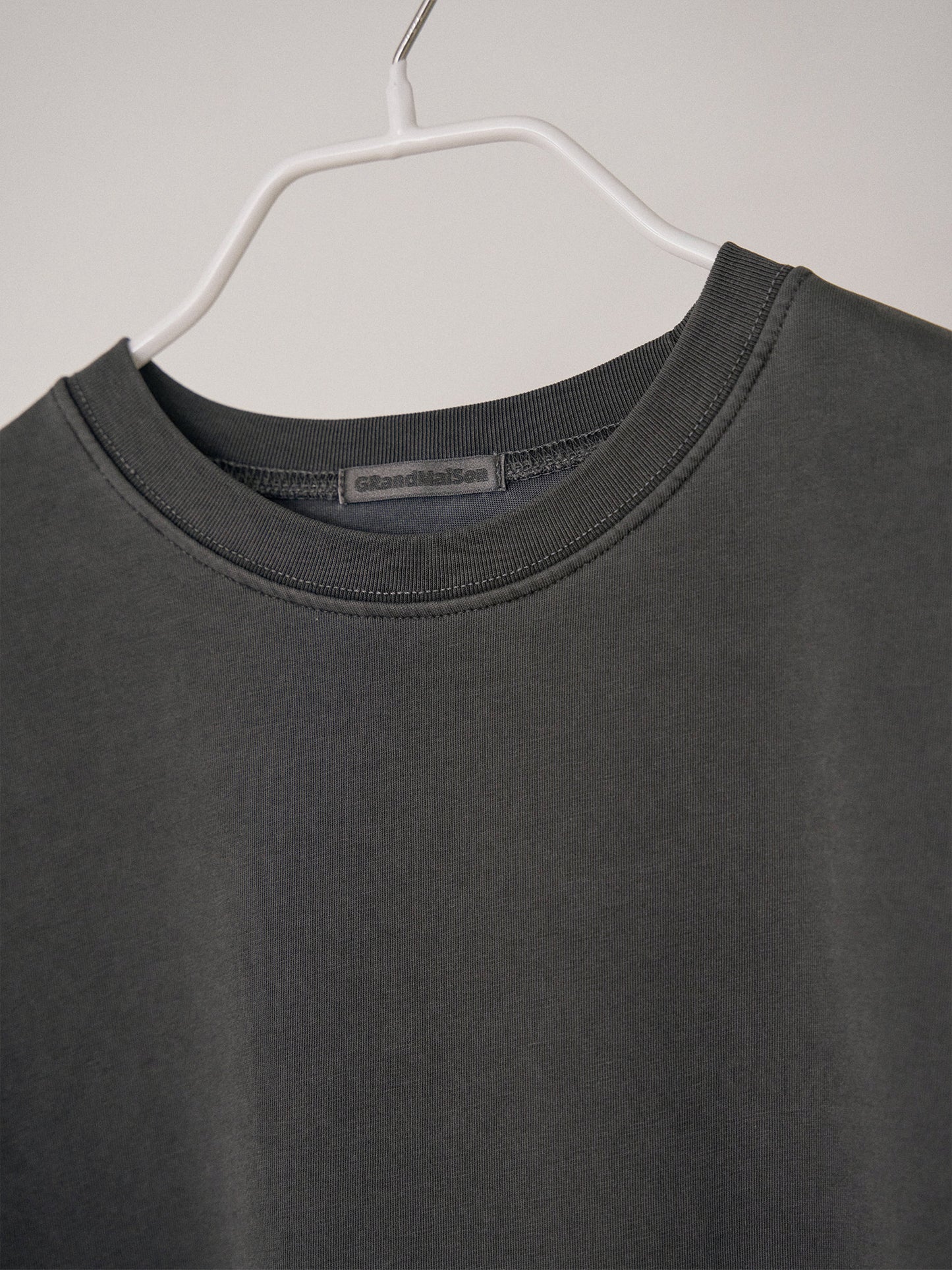 Pigment Layered Long Sleeve - Charcoal