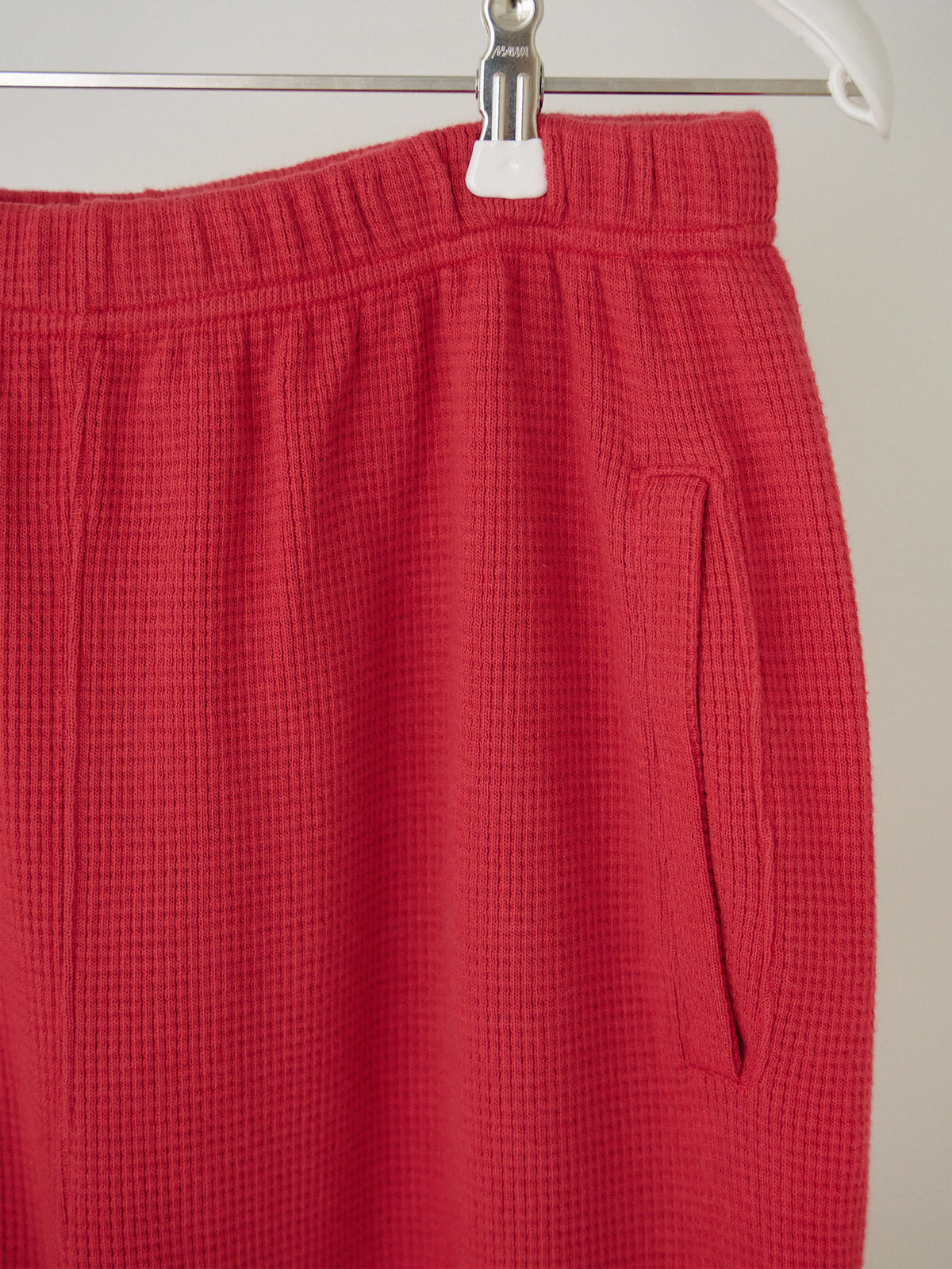 Current Waffle Sweatpants - Red 11