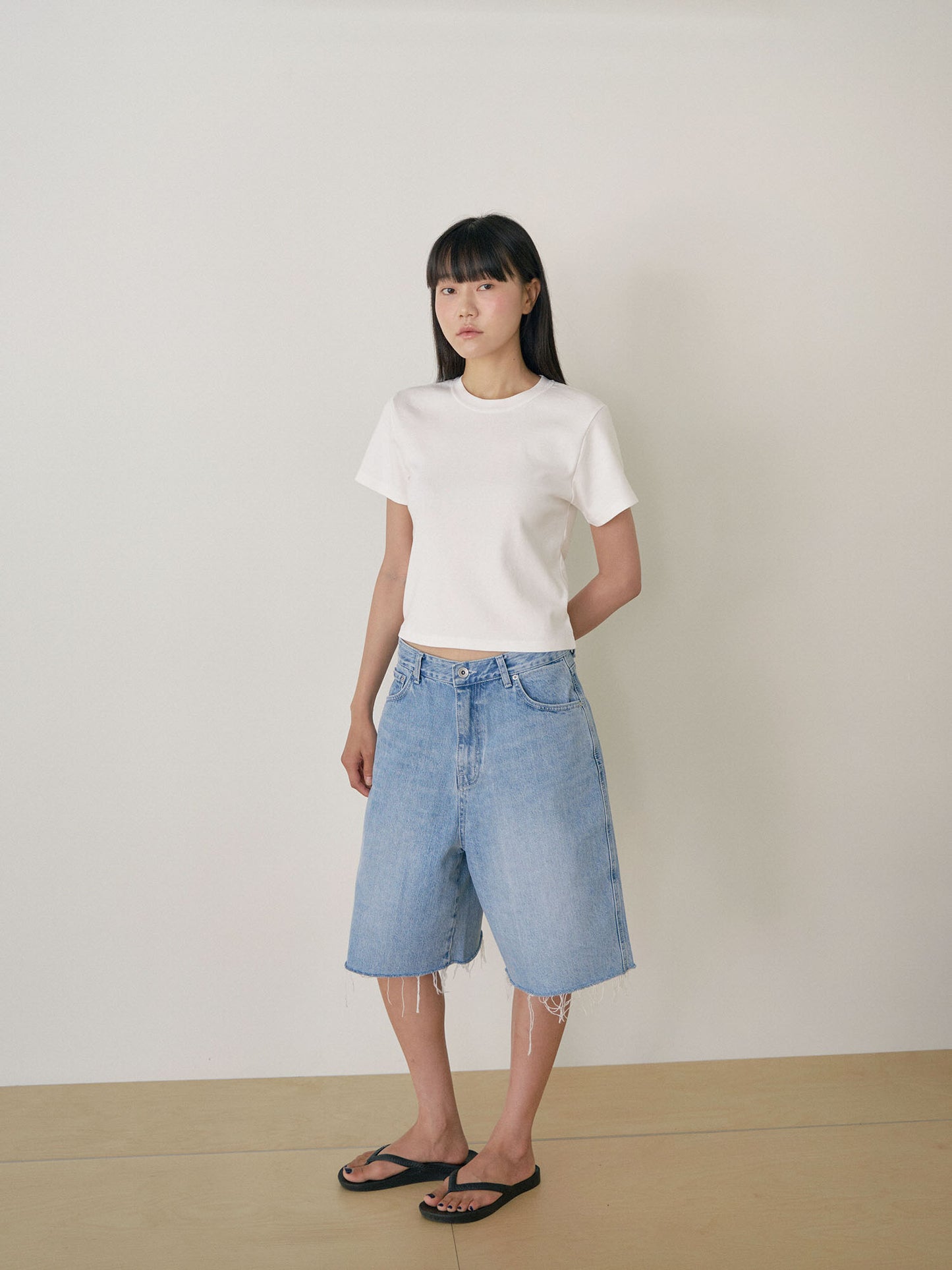 Soft Rib Short Sleeve - Ivory