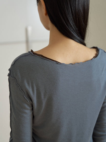 Wave Long Sleeve - Blue