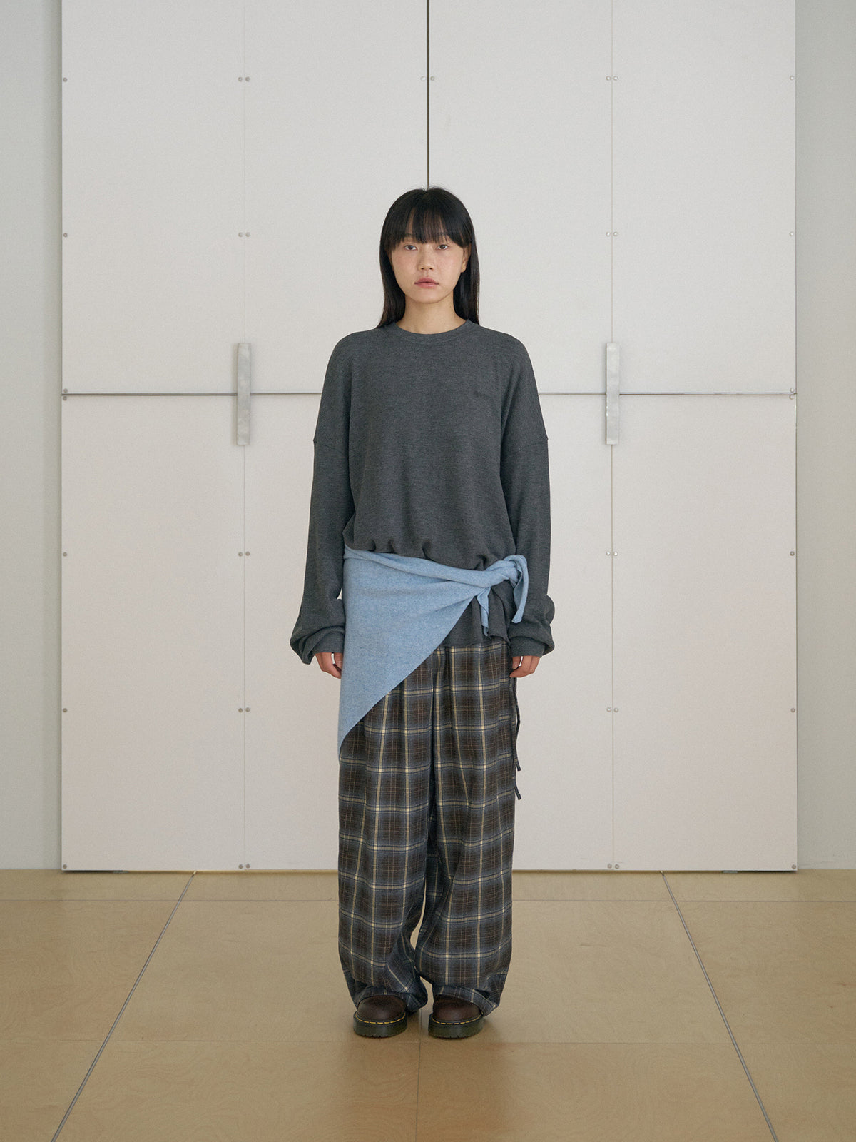 MARAN Triangle Scarf - Blue 商品画像18/21