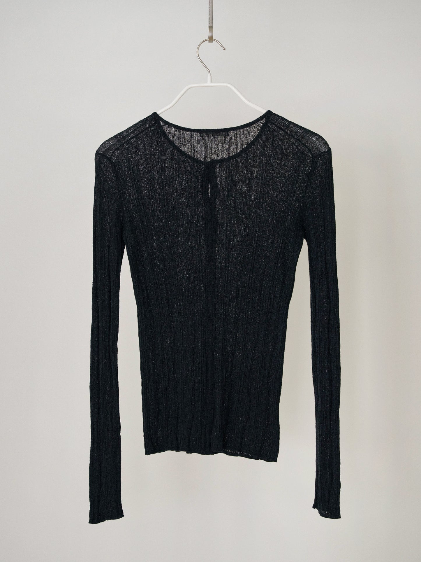 Multi Rib Cardigan - Black