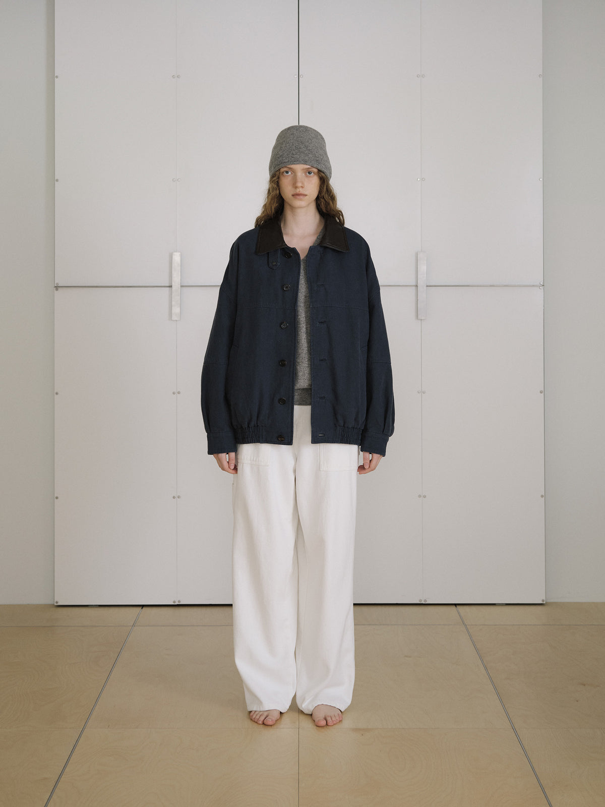 Cotton Twill Fatigue Pants - Ivory 6