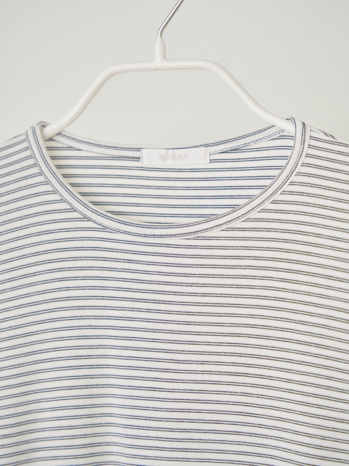 MARAN Rib Stripe Long Sleeve - Ivory 商品画像15/17