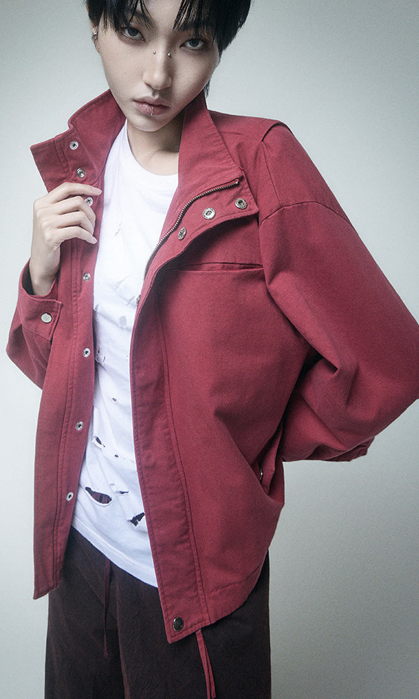 Reculer Drape field jacket(ウォッシュドレッド) 商品画像5/7