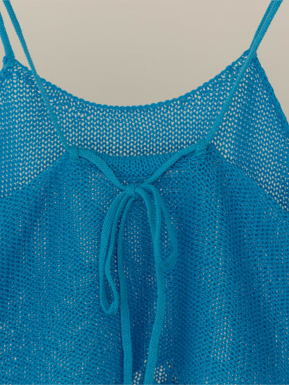 【MARAN】Block Sleeveless-BLUE