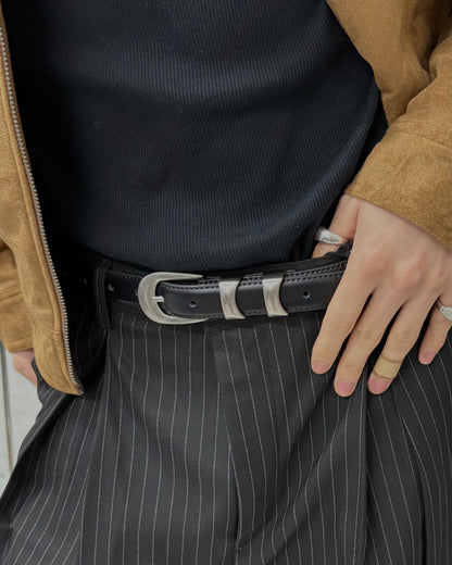 Link Leather Belt