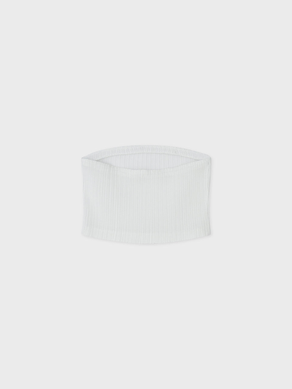[ARIK.] [24SS] MATAR pleats tube top White