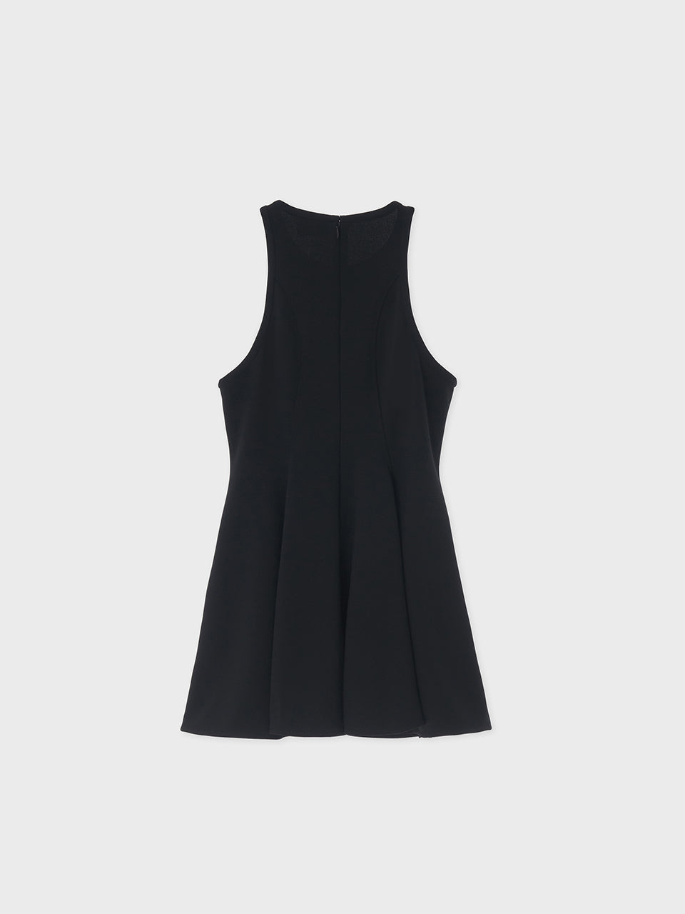 [ARIK.] [24SS] MIRA panel flare sleeveless top Black