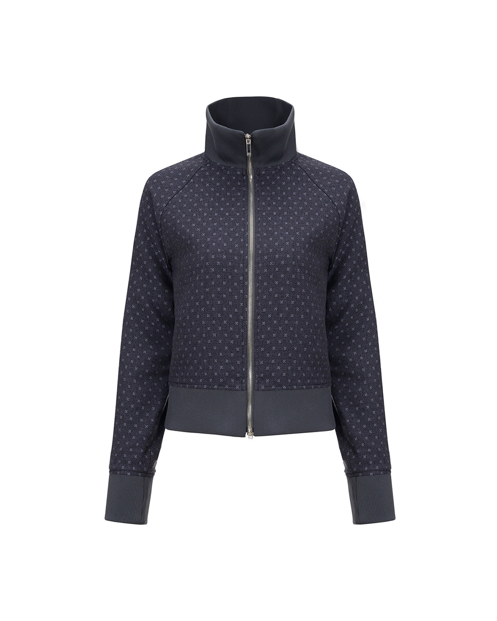 WOOL TRACK JUMPER Purple