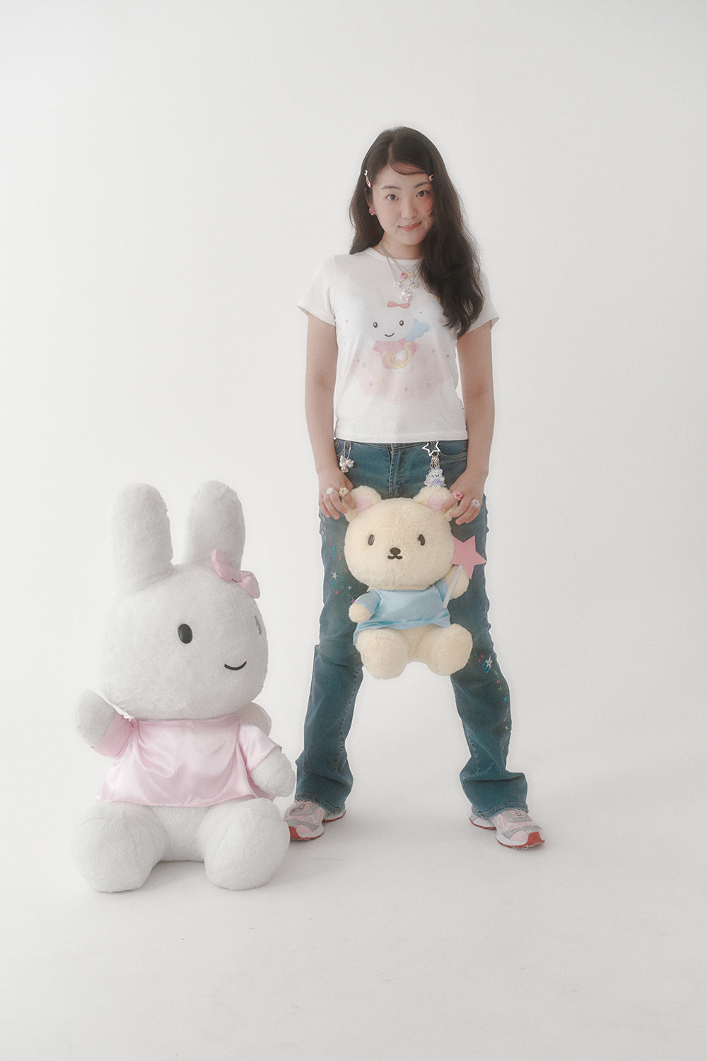 [X YOUNGART] Angel KIDDY&amp;JINI T-Shirt