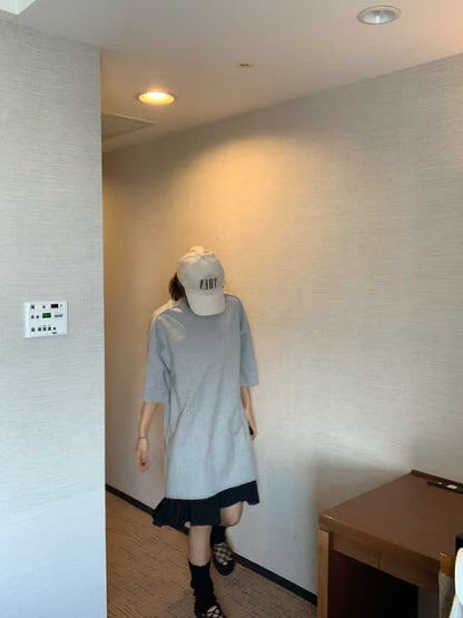 【hiir 2026SS】pm_Flowy Pocket Slip Dress