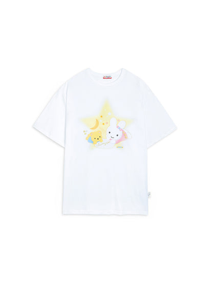 [X YOUNGART] Star KIDDY&amp;JINI Beaded T-Shirt