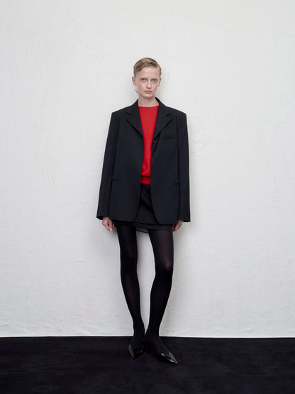 [ARIK. AW] Kaus Pressed single jacket Black