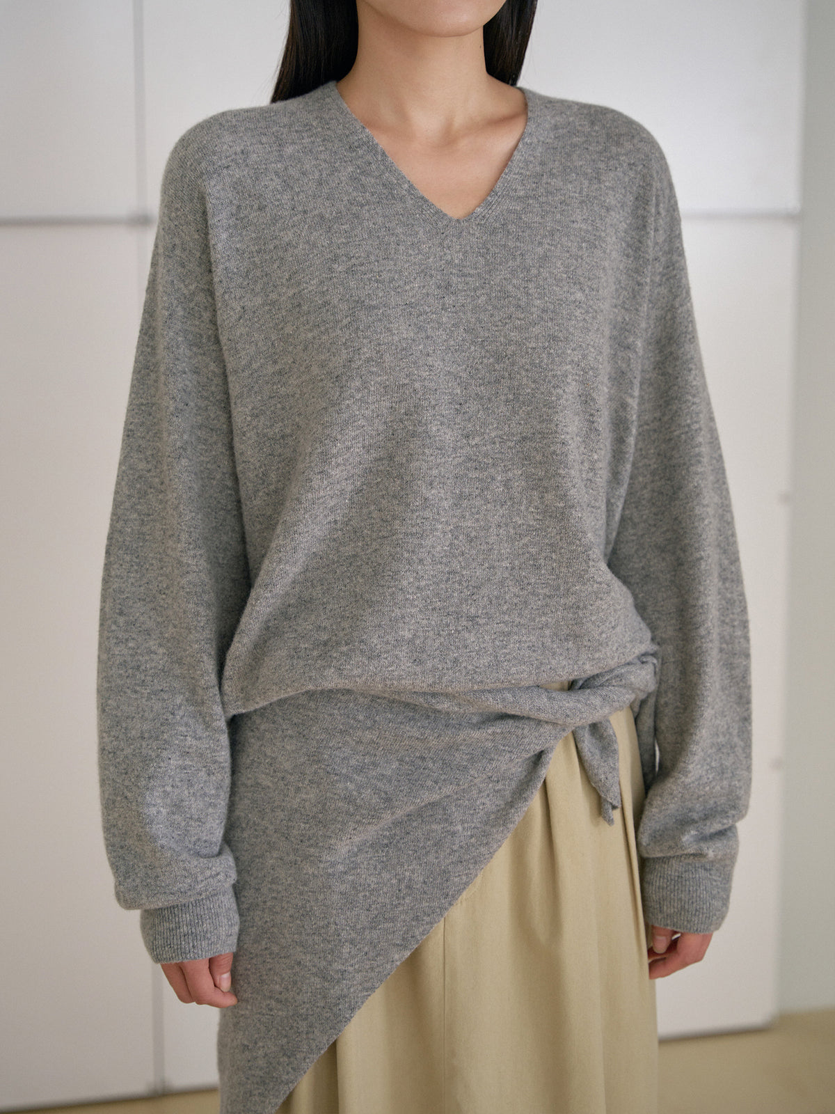 MARAN Triangle Scarf - Gray 商品画像14/21