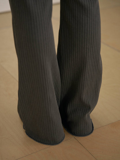 Pigment Flare Pants - Charcoal 9