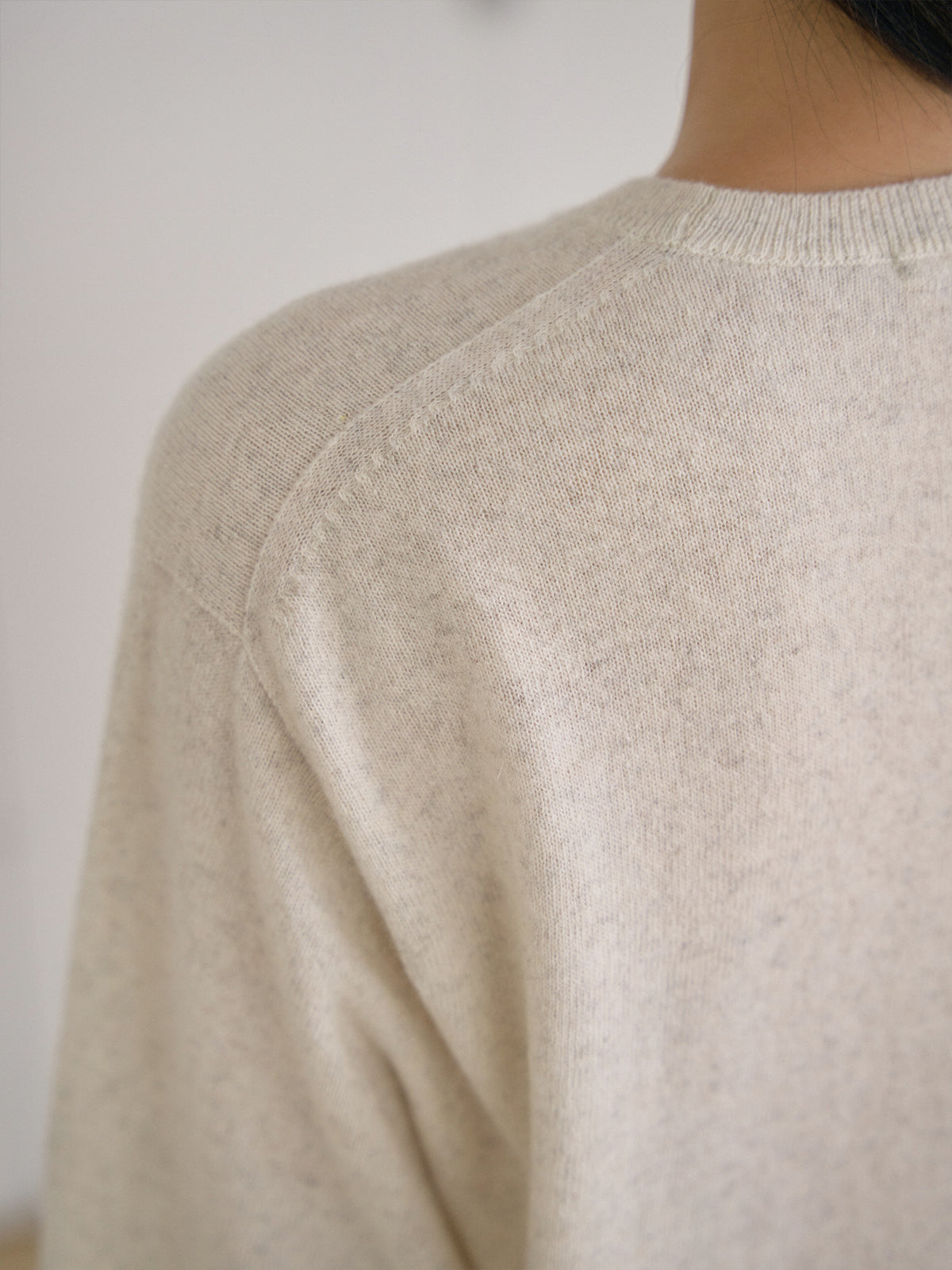 MARAN Cashmere Round Pullover - Oatmeal 商品画像16/21