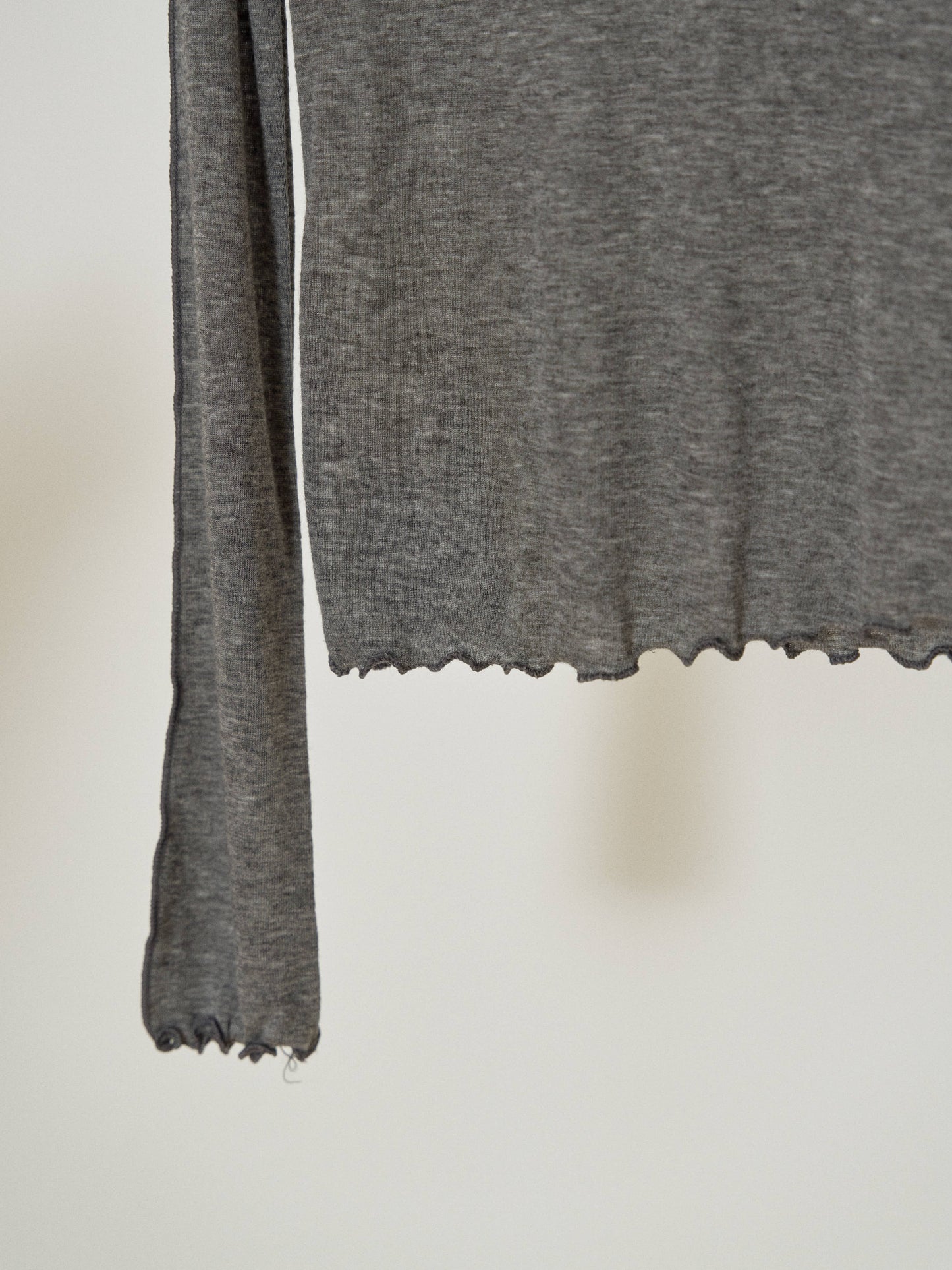 Wave Long Sleeve – Charcoal