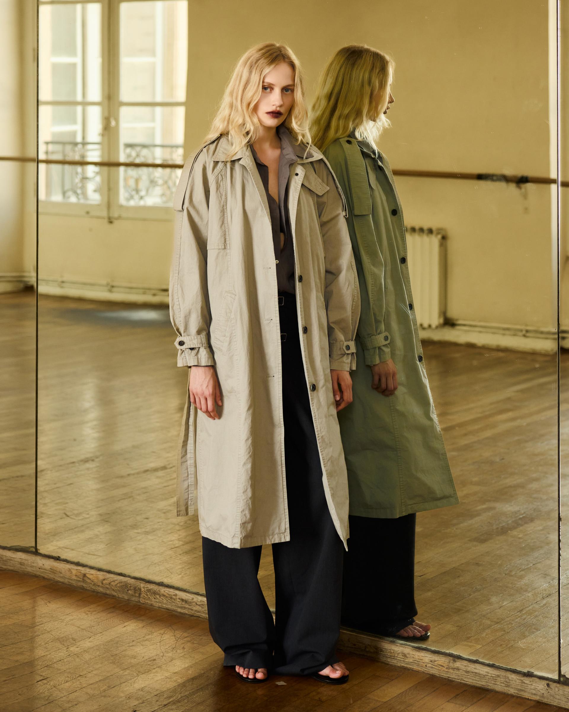 Late Autumn Trench Coat