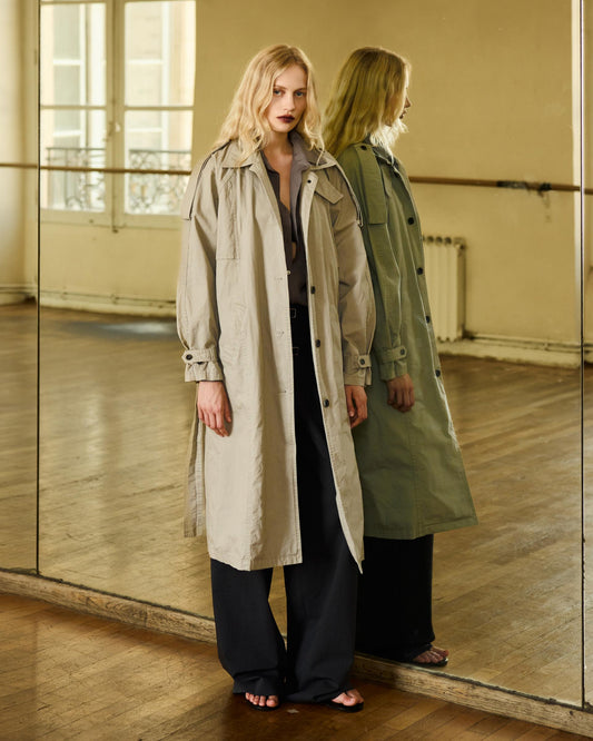 Late Autumn Trench Coat