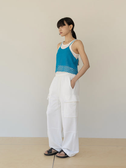 【MARAN】Block Sleeveless-BLUE