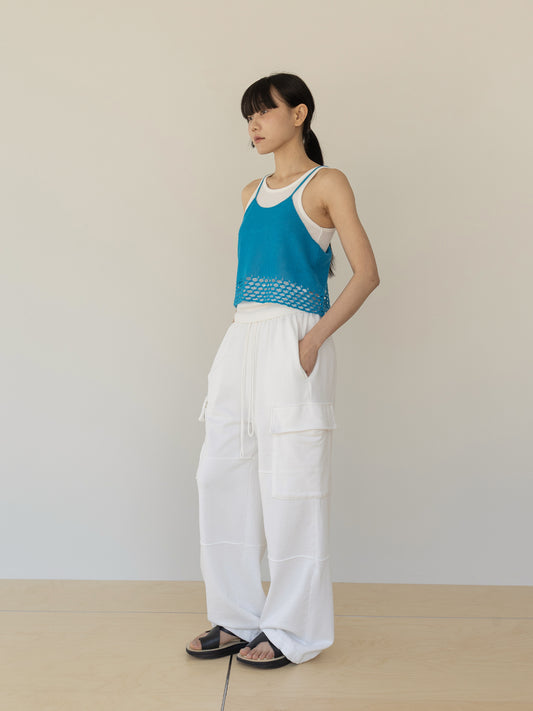 【MARAN】Block Sleeveless - Blue