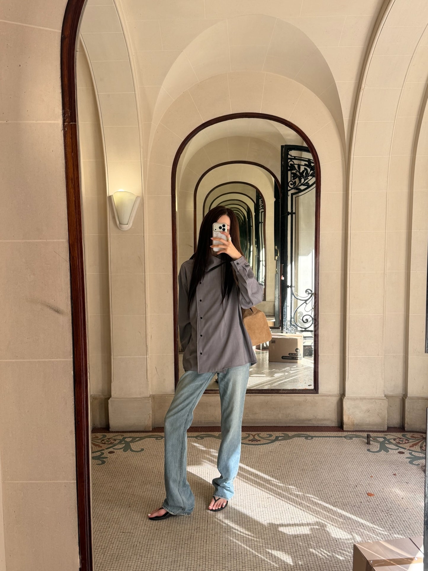 Shoulder Muffler Shirt