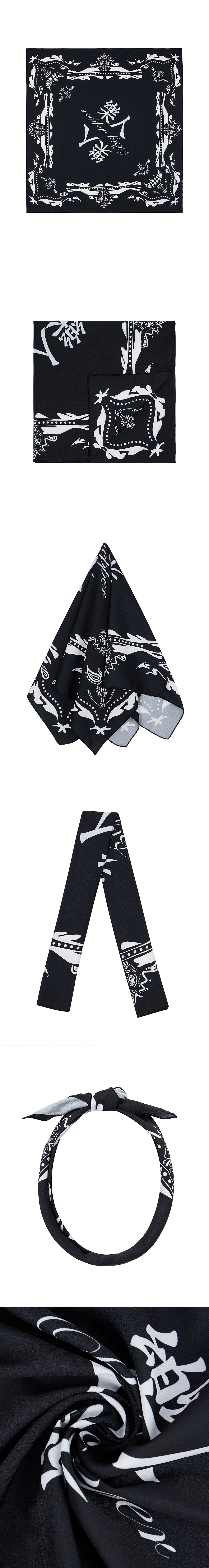 Akin mega bandana scarf