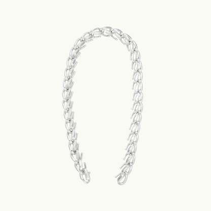 フォージ ラージ リンク ネックレス ハイポリッシュ