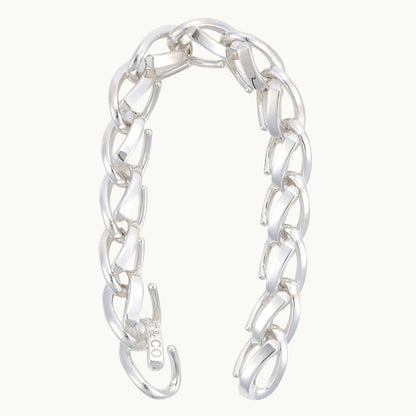 フォージ ラージ リンク ブレスレット ハイポリッシュ