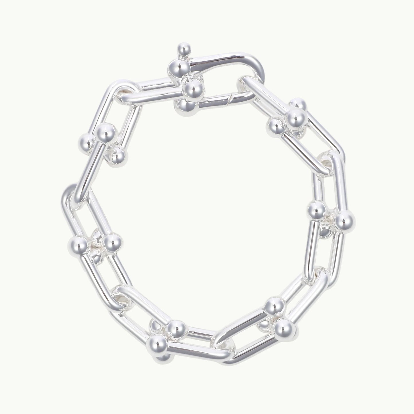 ハードウェア ラージ リンク ブレスレット