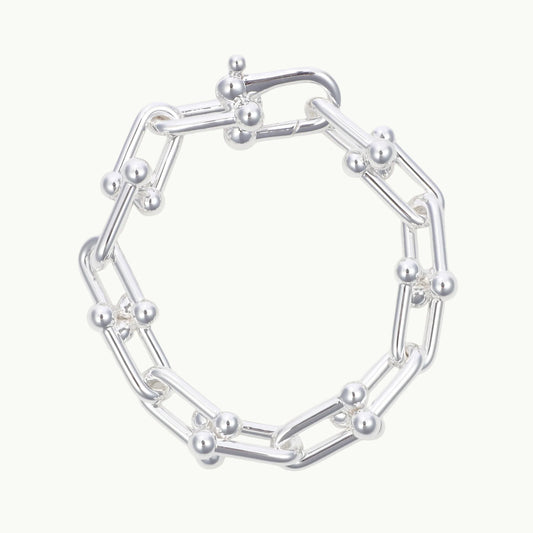 ハードウェア ラージ リンク ブレスレット
